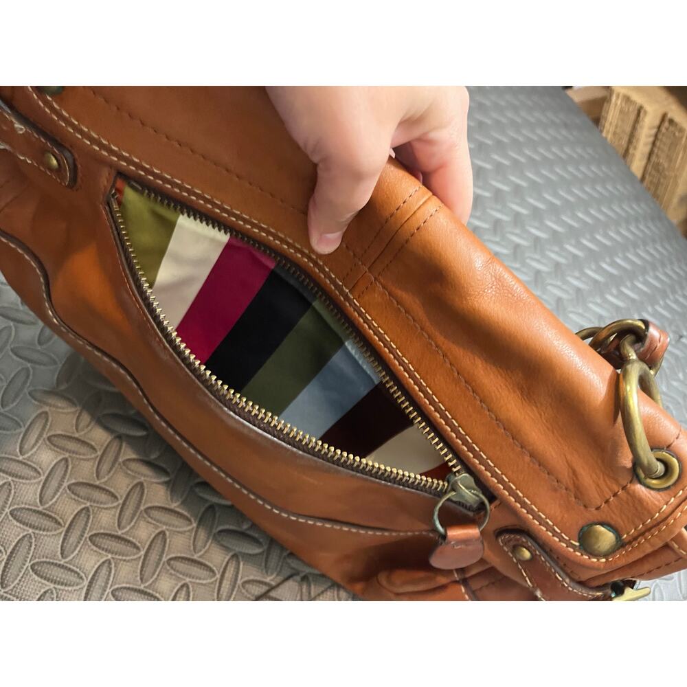 Coach Y2K 11128 65th Anniversary Whiskey Legacy Leigh With Vachetta Leather - Picture 6 of 12